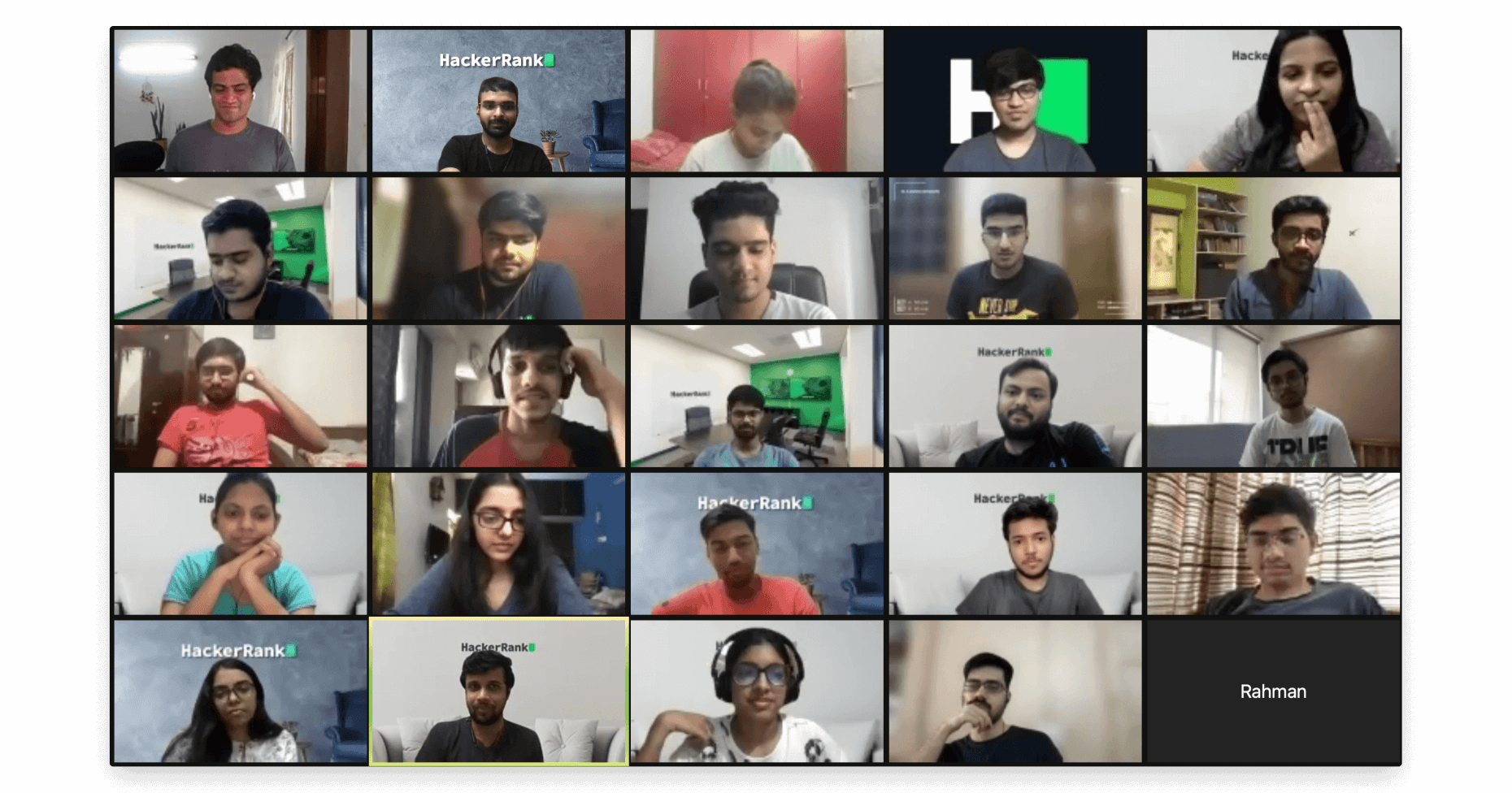 HackerRank First Interns Call with Hari